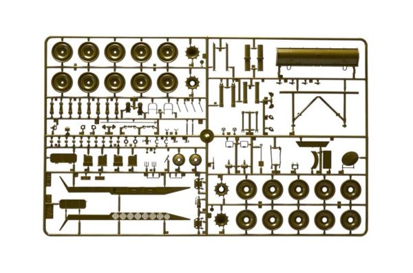 1/35 M110 Kundağı Motorlu Obüs Maketi, Italeri 6574 - Görsel 3