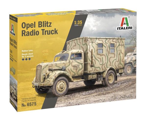 1/35 Opel Blitz Telsiz Kamyonu Maketi, Italeri 6575