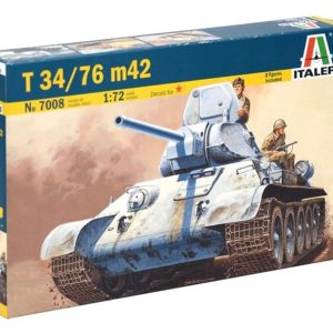 1/72 T 34/76 Rus Tank Maketi, Italeri 7008
