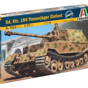 1/72 Sd. Kfz.184 Panzerjäger Elefant Tank Maketi, Italeri 7012