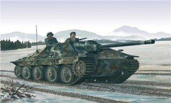 1/72 Jagdpanzer 38(t) Hetzer Tank Maketi, Italeri 7057