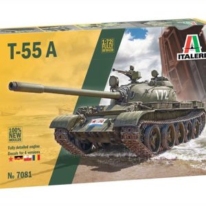 1/72 T-55 Ana Muhabere Tank Maketi, Italeri 7081
