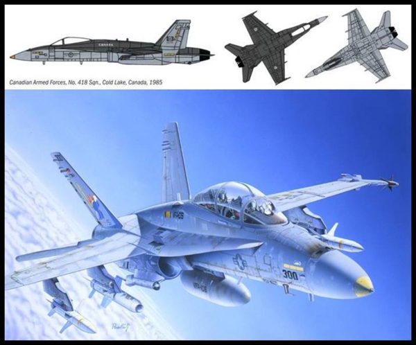 1/72 F/A-18 C/D (Wild Weasel) Savaş Uçağı Maketi SetiI71016 - Görsel 2