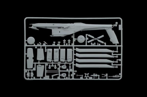 1/72 AH-64D Apache Longbow Askeri Helikopter Maketi SetiI71080 - Görsel 2