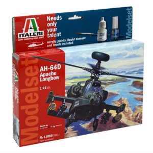 1/72 AH-64D Apache Longbow Askeri Helikopter Maketi SetiI71080