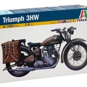 1/9 Triumph 3WH Askeri Motosiklet Maketi, Italeri 7402