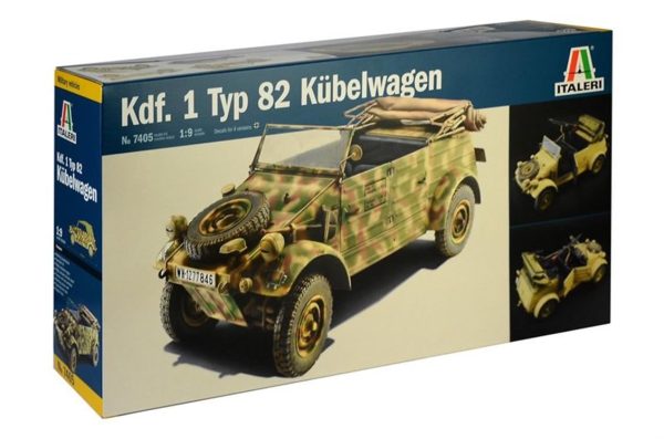 1/9 Type 82 Kübelwagen Askeri Araç Maketi, Italeri 7405