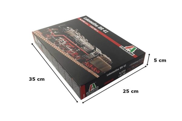 1/87 BR 41 Buharlı Lokomotif Maketi, Italeri 8701 - Görsel 4