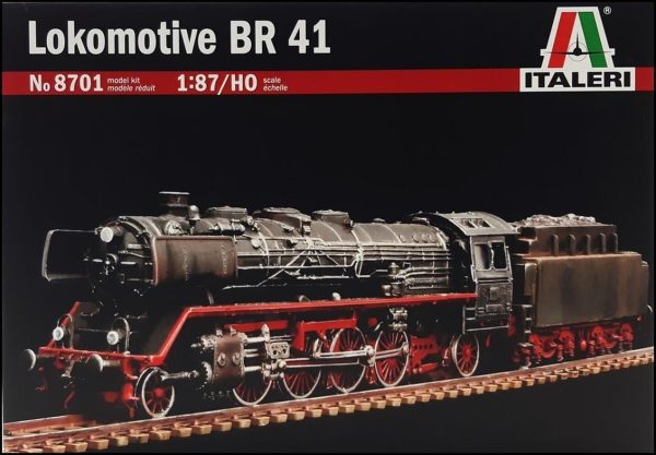 1/87 BR 41 Buharlı Lokomotif Maketi, Italeri 8701