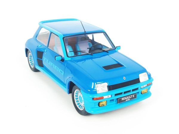 1/18 1981 Renault 5 Turbo 1 Mavi Diecast Araba, Ixo Models 005 - Görsel 2