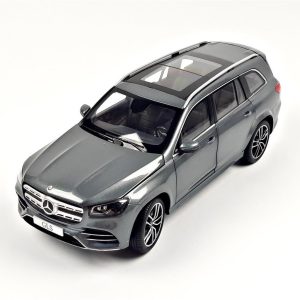 1/18 Mercedes Benz GLS (X167) 2019 Selenite Grey Metalik Diecast Araba, Jadi B66960623
