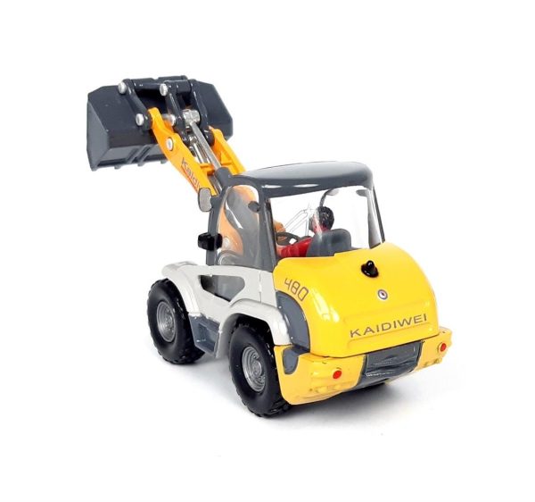 1/50 Mini Tekerlekli Yükleyici Mak, Kaidiwei 625002 - Görsel 3