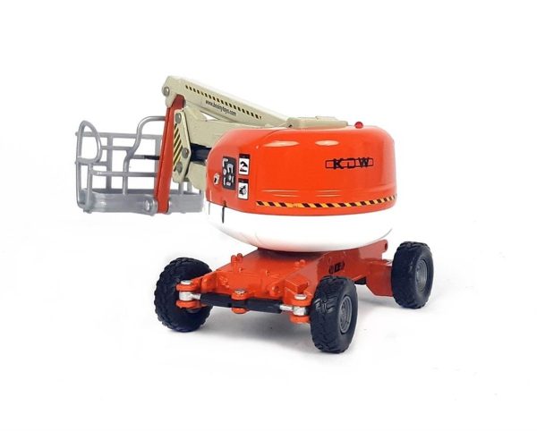 1/87 Yükselen Platformlu İş Aracı Maketi-Orange, Kaidiwei 625023 - Görsel 4