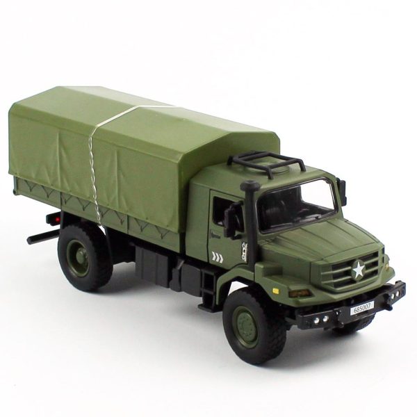 1/35 Tenteli Askeri Kamyon Diecast Model, Kaidiwei 685007