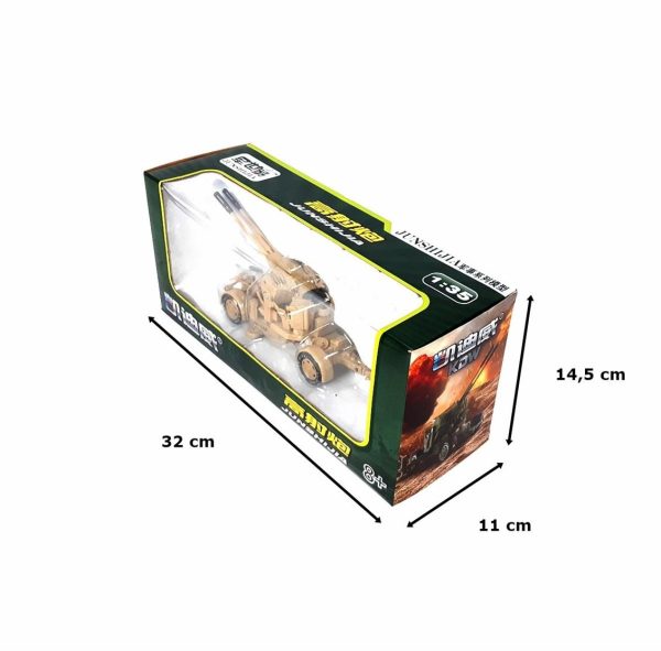 1/35 Antı Aircraft Gun, Kaidiwei 685056 - Görsel 5