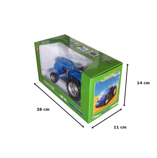 1/18 Tractor-Mavi, Kaidiwei 691011 - Görsel 5