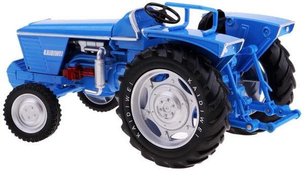 1/18 Tractor-Mavi, Kaidiwei 691011 - Görsel 3