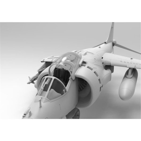 1/48 Royal Navy Sea Harrier FRS.1 Savaş Uçağı Maketi, Kinetic K48060 - Görsel 3
