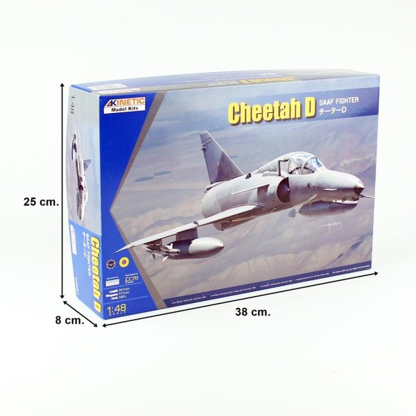 1/48 Cheeate D Fighter Savaş Uçağı Maketi, Kinetic Model 48081 - Görsel 4