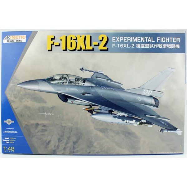 1/48 F-16XL-2 (Experimental Fighter) Savaş Uçağı Maketi, Kinetic K48086