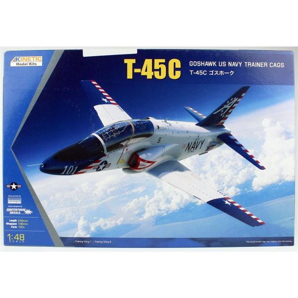 1/48 T-45C (Goshawk US Navy Trainer CAGs TW-1 / TW-6) Savaş Uçağı Maketi, Kinetic K48094
