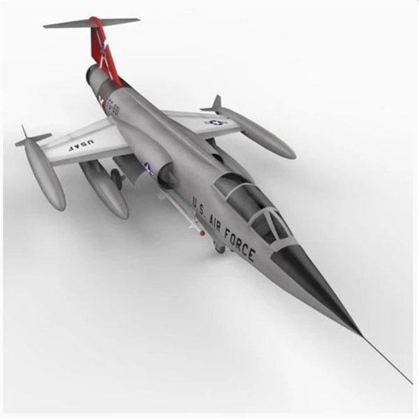 1/48 F-104A/C (USAF Startfighter) Savaş Uçağı Maketi, Kinetic K48096 - Görsel 2
