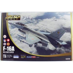 1/48 F-16A (MLU NATO Viper) Savaş Uçağı Maketi, Kinetic K48100