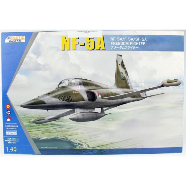 1/48 NF-5AF-5ASF-5A Freedom Fighter Savaş Uçağı Maketi, Kinetic K48110