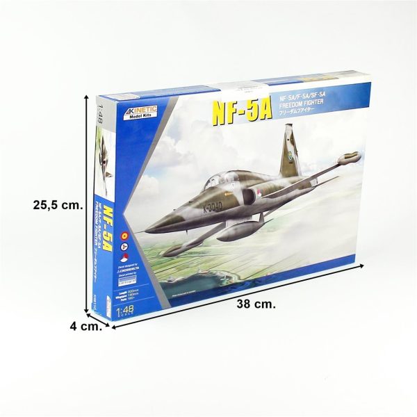 1/48 NF-5AF-5ASF-5A Freedom Fighter Savaş Uçağı Maketi, Kinetic K48110 - Görsel 4