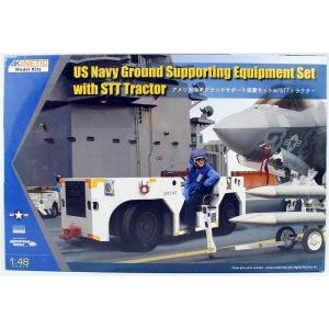 1/48 ABD Donanması STT Çekicili Yer Destek Ekipmanı Seti Maketi, Kinetic K48115