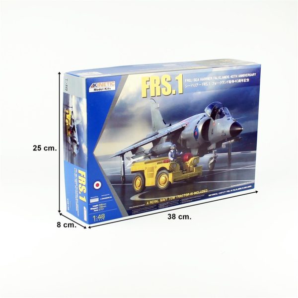 1/48 FRS.1 Sea Harrier ( Falklands 40th Anniversary) Savaş Uçağı Maketi, Kinetic K48138 - Görsel 5
