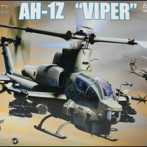 1/48 AH-1Z Viper (Version 2.0) Askeri Helikopter ve 2 Resin Figür Maketi, Kitty Hawk 80125