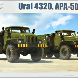 1/48 Ural 4320 ve APA-5D Askeri 2 Adet Kamyon Maketi, Kitty Hawk 80159