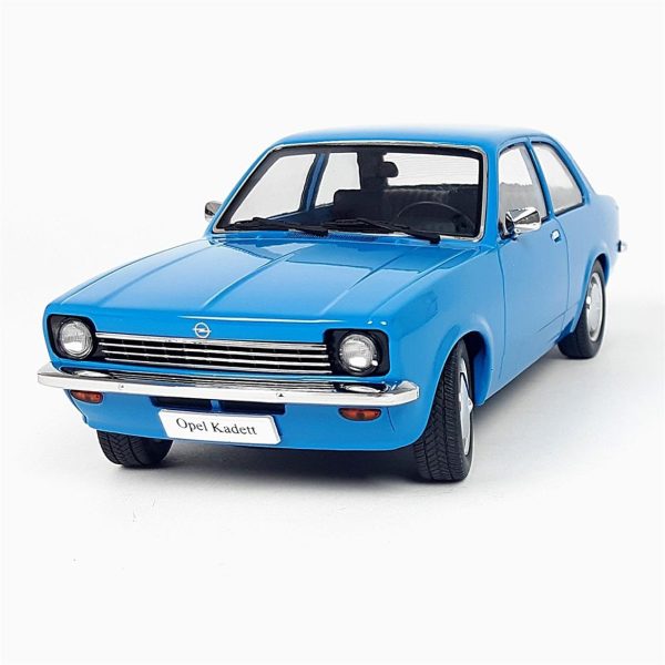 1/18 Opel Kadett C Sedan (Sealed Body Series) Mavi Diecast Araba, KKscale 180011