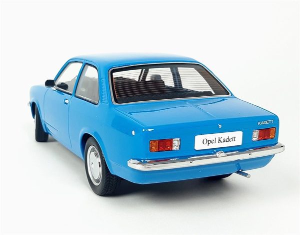 1/18 Opel Kadett C Sedan (Sealed Body Series) Mavi Diecast Araba, KKscale 180011 - Görsel 4