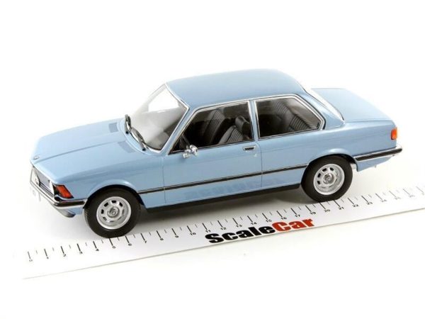 1/18 1975 Bmw 318i E21 Mavi Diecast Araba, KKscale 180042