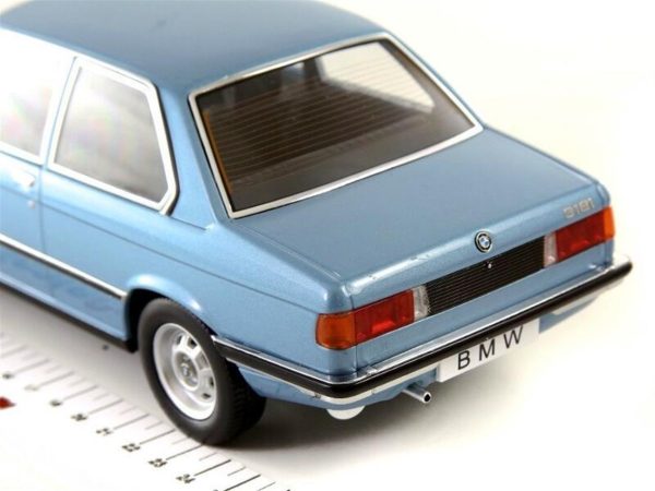 1/18 1975 Bmw 318i E21 Mavi Diecast Araba, KKscale 180042 - Görsel 5