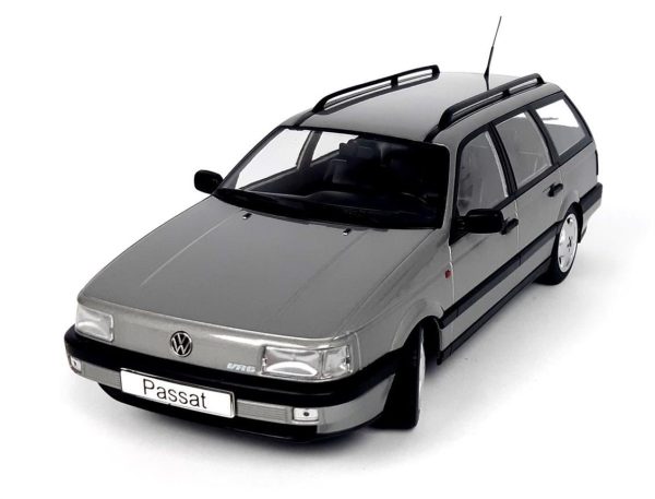 1/18 1988 Volkswagen Passat B3 VR6 Variant Metalik Gri Diecast Araba, KKscale 180071