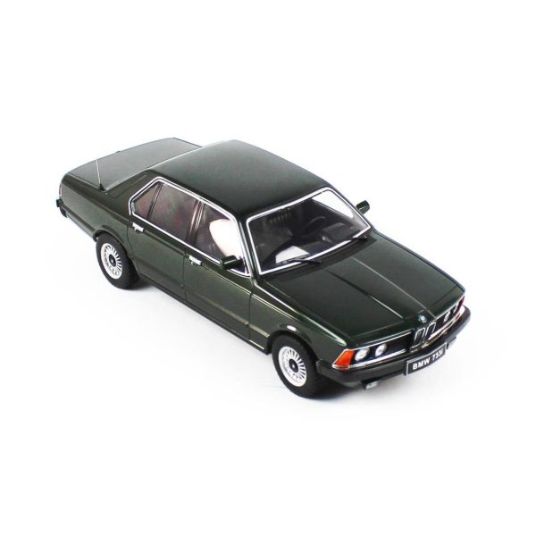 1/18 1977 Bmw E23 7-Series Metalik Koyu Yeşil Diecast Araba, KKscale 180103