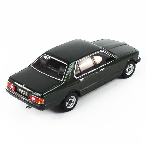 1/18 1977 Bmw E23 7-Series Metalik Koyu Yeşil Diecast Araba, KKscale 180103 - Görsel 4