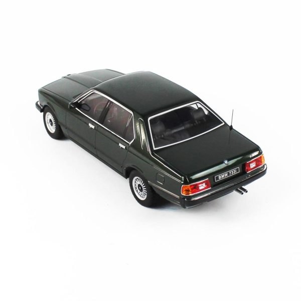 1/18 1977 Bmw E23 7-Series Metalik Koyu Yeşil Diecast Araba, KKscale 180103 - Görsel 3