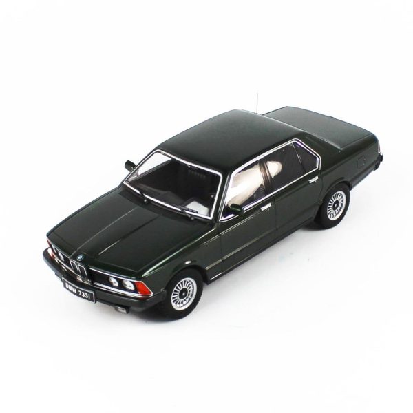 1/18 1977 Bmw E23 7-Series Metalik Koyu Yeşil Diecast Araba, KKscale 180103 - Görsel 2