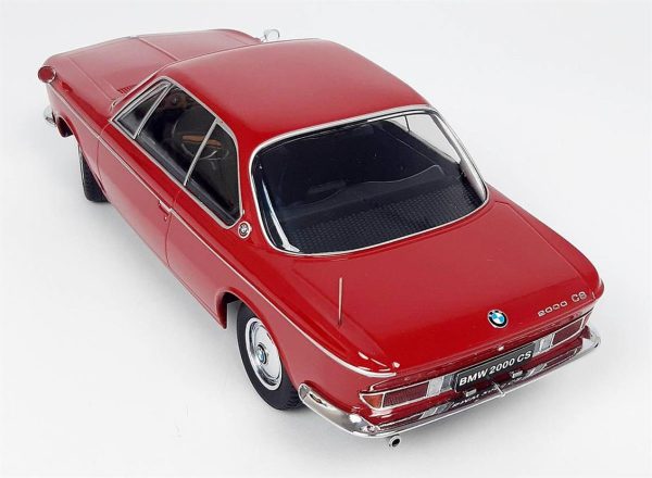 1/18 1965 Bmw 2000 CS Kırmızı Diecast Araba, KKscale 180122 - Görsel 4