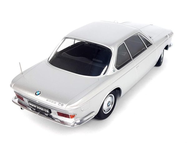 1/18 1965 Bmw 2000 CS Gümüş Diecast Araba, KKscale 180123 - Görsel 3