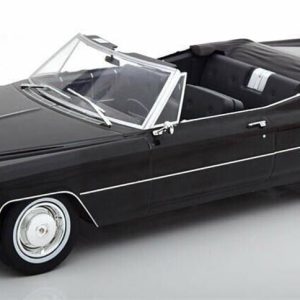 1/18 1968 Cadillac Devielle Convertible Siyah Diecast Araba, KKscale 180311