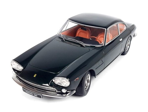 1/18 1964 Ferrari 330 GT 2+2 Metalik Koyu Yeşil Diecast Araba, KKscale 180422