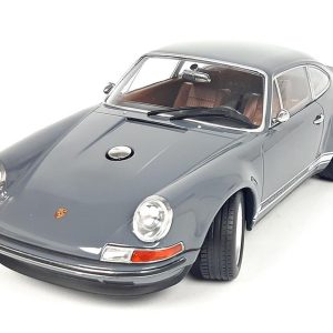 1/18 Singer Porsche 911 Coupe Gri Diecast Araba, KKscale 180442