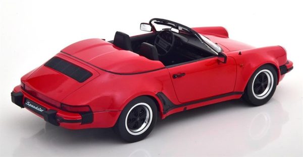 1/18 1989 Porsche 911 Speedster Kırmızı Diecast Araba, KKscale 180451 - Görsel 2