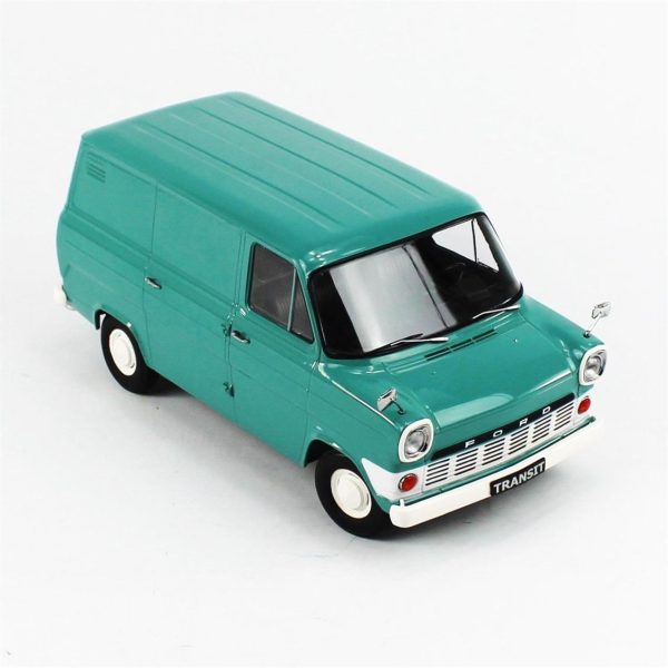 1/18 1965 Ford Transit Van MKI Açık Mavi Diecast Van Kamyonet Modeli, KKscale 180492