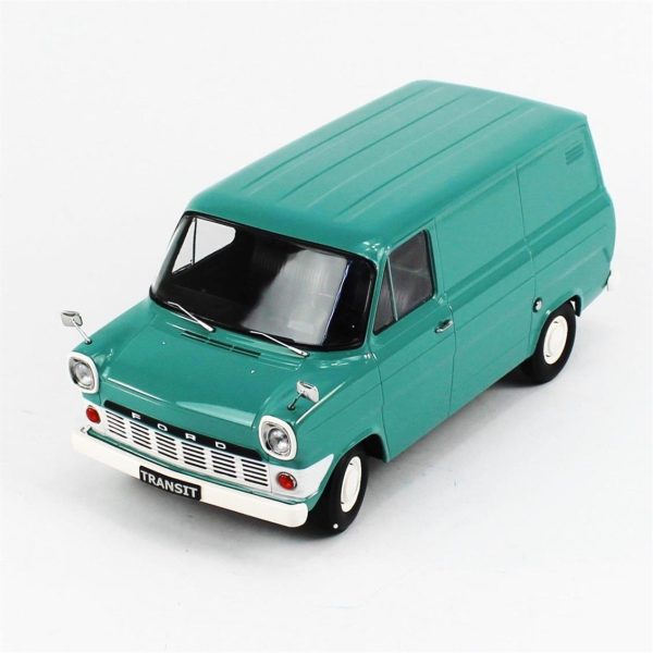 1/18 1965 Ford Transit Van MKI Açık Mavi Diecast Van Kamyonet Modeli, KKscale 180492 - Görsel 2